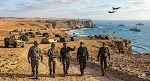 Les forces marocaines, américaines et d'autres contingents de diverses nationalités se sont mis à la recherche des soldats disparus