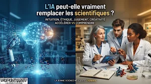 L'IA accélère la recherche scientifique, elle ne remplace ni l'intuition, ni l'éthique, ni le regard critique des chercheurs. 