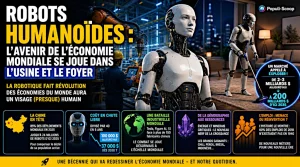 Remplacement totale des humains pour les tâches de port de charges, gestes de précision, déplacement dans des environnements non standardisés, tâches domestiques.