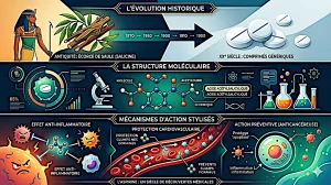 La raison pour laquelle l'aspirine continue de révéler de nouveaux secrets, son impact sur certains cancers...