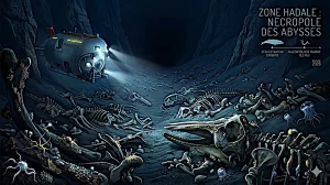 Les scientifiques estiment qu'il pourrait y avoir plus de 10 millions de carcasses dans la zone, certaines bien plus vieilles...
