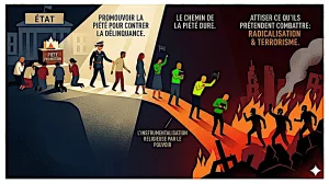 La radicalisation comme un processus de piété fanatisé déouche sur la cruauté terroriste