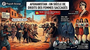 Un long combat brisé, mais pas éteint, les femmes afghanes manifestent contre le voile stricte selon les règles des Talibans