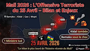 Faiblesse institutionnelle : L'État malien peine à contrôler son territoire face aux hordes isalmo-terroristes