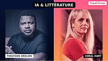 Thélyson Orélien et Coral Hart : deux situations différentes mais liées à l'IA en littérature