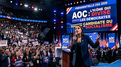 le Parti démocrate cherche désespérément sa boussole pour 2028. Au centre de toutes les attentions, Alexandria Ocasio-Cortez (AOC)