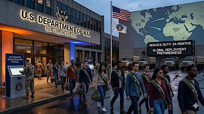 Telle la mobilisation, le Ministère de la Guerre des USA, dévoile une stratégie de militarisation agressive. 