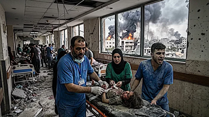 Des médecins et des patients massacrés sous prétexte que le lieu travail médical est refuge du Hamas à Gaza