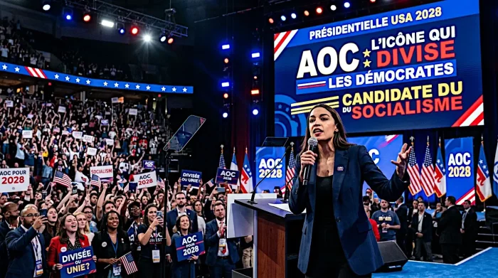 le Parti démocrate cherche désespérément sa boussole pour 2028. Au centre de toutes les attentions, Alexandria Ocasio-Cortez (AOC)